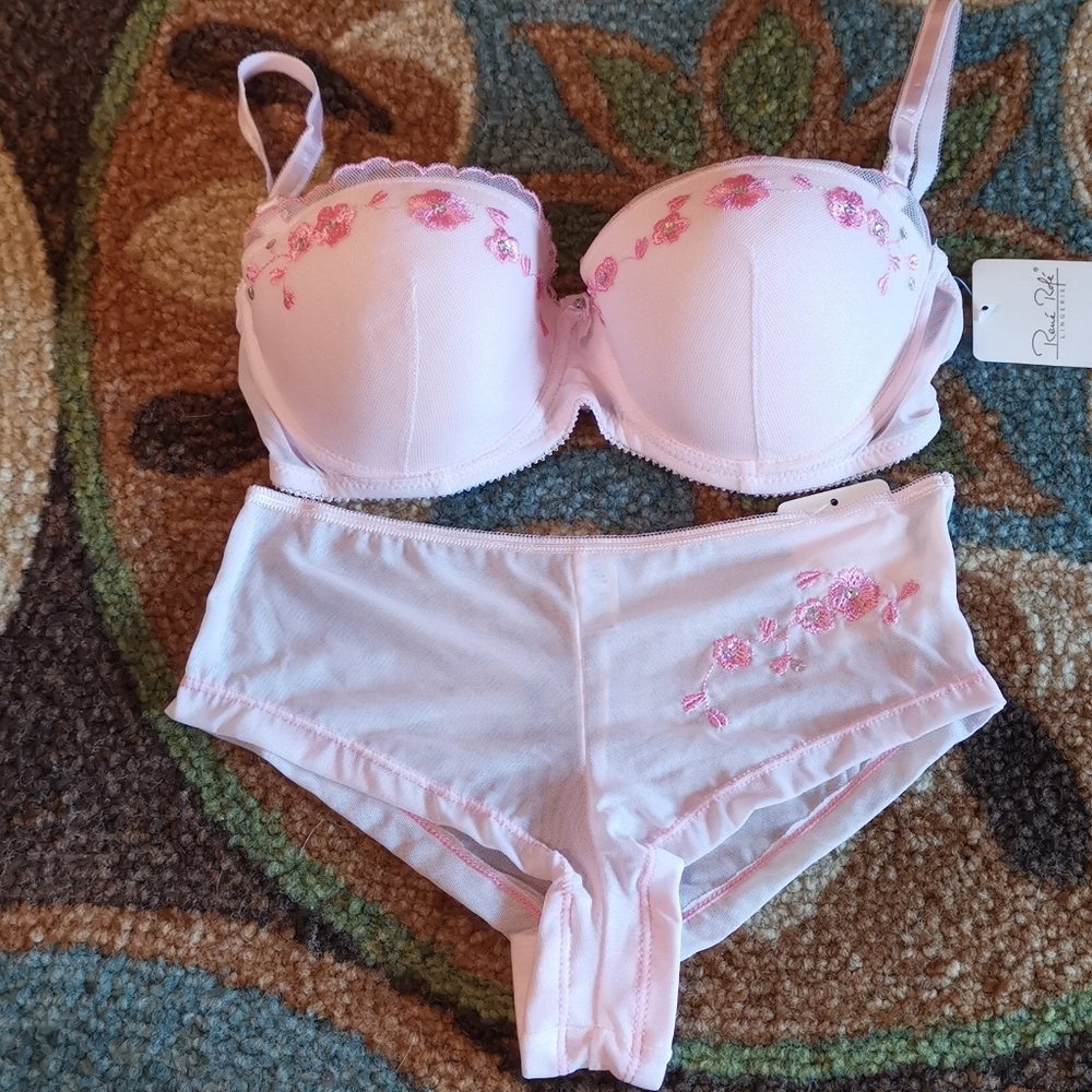 Rene Rofe Pink Bra - Picture 9 of 9